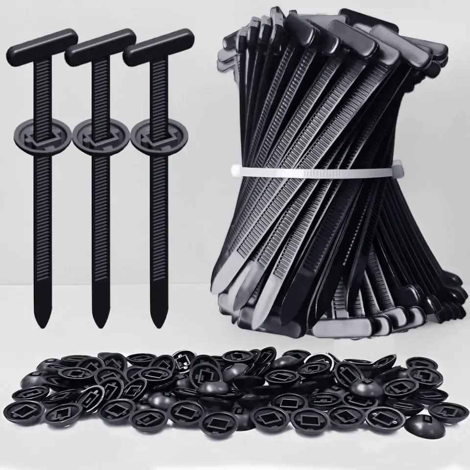 300Set Cable Ties Buckle Auto Fastener Screw Replacement Clip Car Fenders Trunk Engine Guard Panel Wire Management Tools