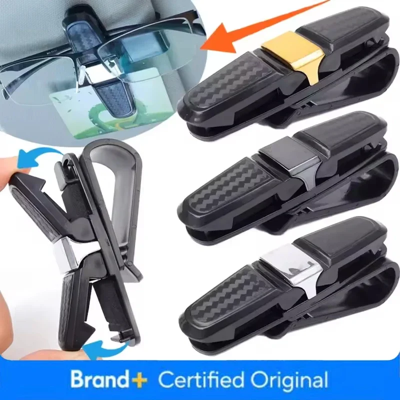 Auto Brillenetui Universal Auto Sonnenblende Brillenhalter Sonnenbrille Clip Karte Ticket Brillenhalter Auto Innen Amagi