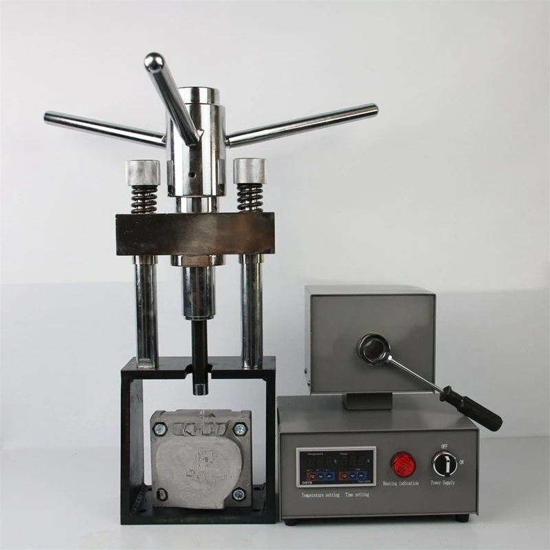 Dental split invisible denture machine with box denture injection molding machine