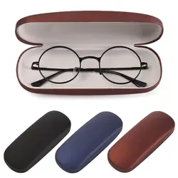 New Fashion Men Women PU Pearlescent Glasses Box Myopia Glasses Case Reading Eyewear Case Eyewear Protector