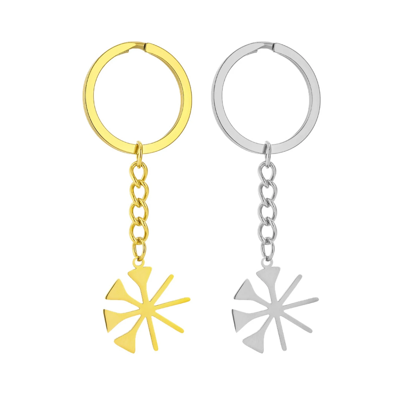 Anhänger mit dem yazidischen Lalish-Symbol, Schlüsselanhänger für Männer und Frauen, Talisman-Schmuck, Geschenk – Detail 4