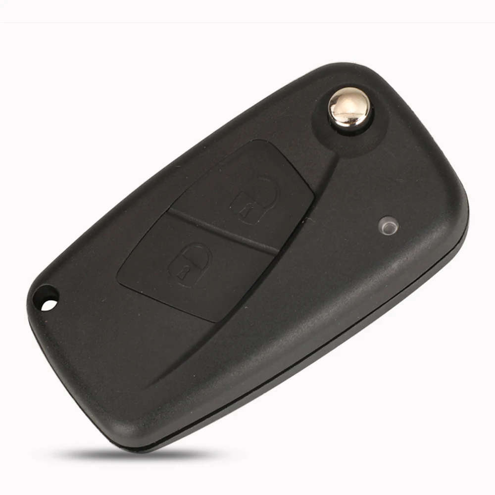 Jingyuqin 2/3 Tasten Smart Remote Autoschlüssel 433MHZ PCF7946 Für Fiat 500 Punto Grande Citroen Nemo Peugeot Bipper