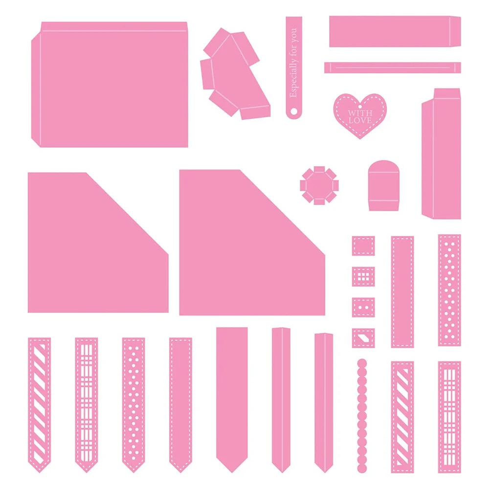 Metal Cutting Dies Octavia Bow Box Die Mold Craft Decoration Embossing Template DIY Greeting Card Handmade 2026 Holiday Knife view 4