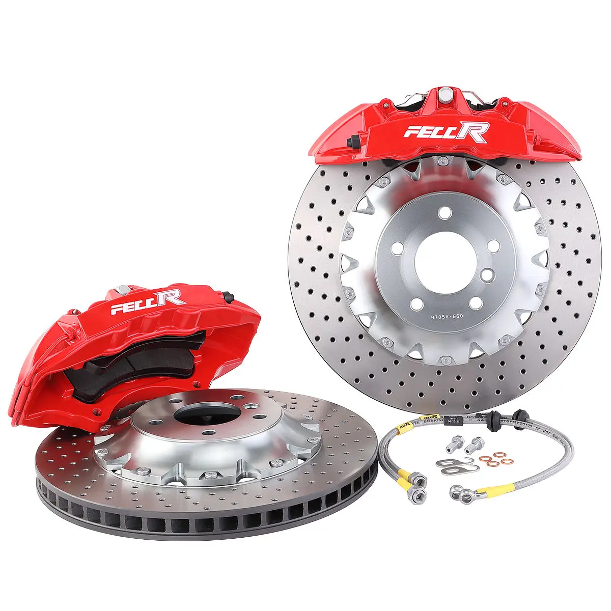 

Factory Oem Car Brake System Big Brake Kit Calipers 6 Pistons for Reiz/Crown/IS250/IS300 19 Inch