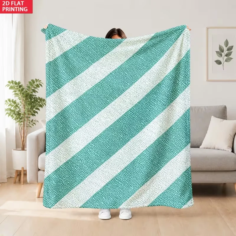 Cool Glowing Tiger Lightning Galaxy Print Blanket Soft Warm Throw For Sofa Bed Couch All Season