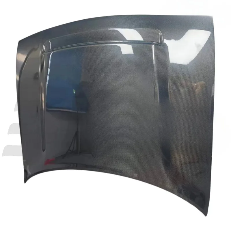 Light Real Carbon Fiber Brand New Cool Design Engine Hood Charger SRT Hellcat Performance Front Bonnet Trim Parts