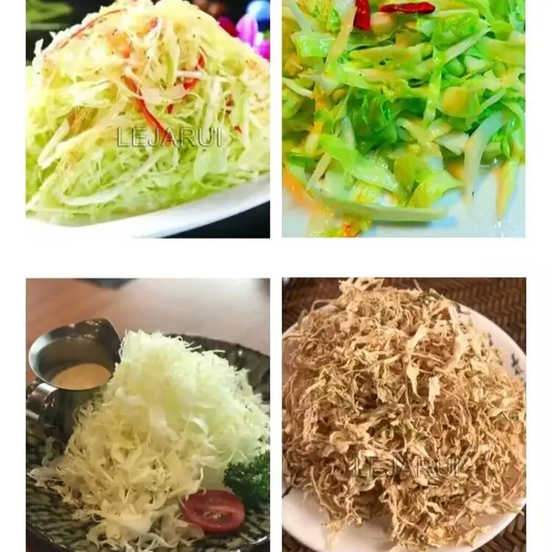 BURUIMU 220V Multi-Function Electric Onion Shredder Automatic Vegetable Cutting Machine