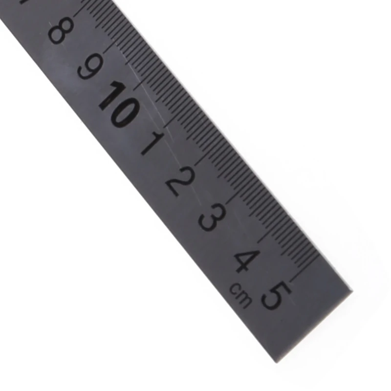 Stainless Steel 15x30cm 90 Degree Angle Metric Try Mitre Square Ruler Scale