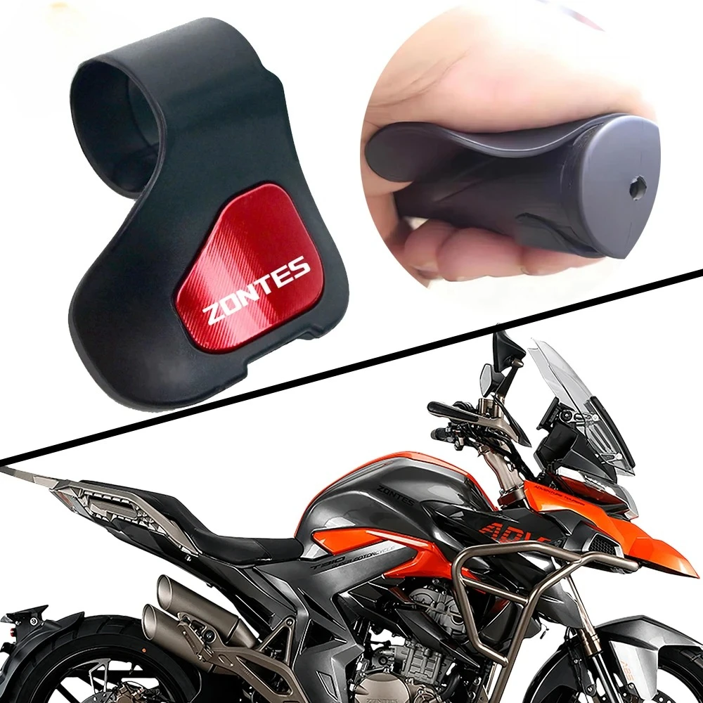 ل Zontes G1 125 ZT125 U 125 U1 Z2 U U155 Crossfire 500 500X دراجة نارية CNC اكسسوارات الألومنيوم خنق كليب توفير العمالة