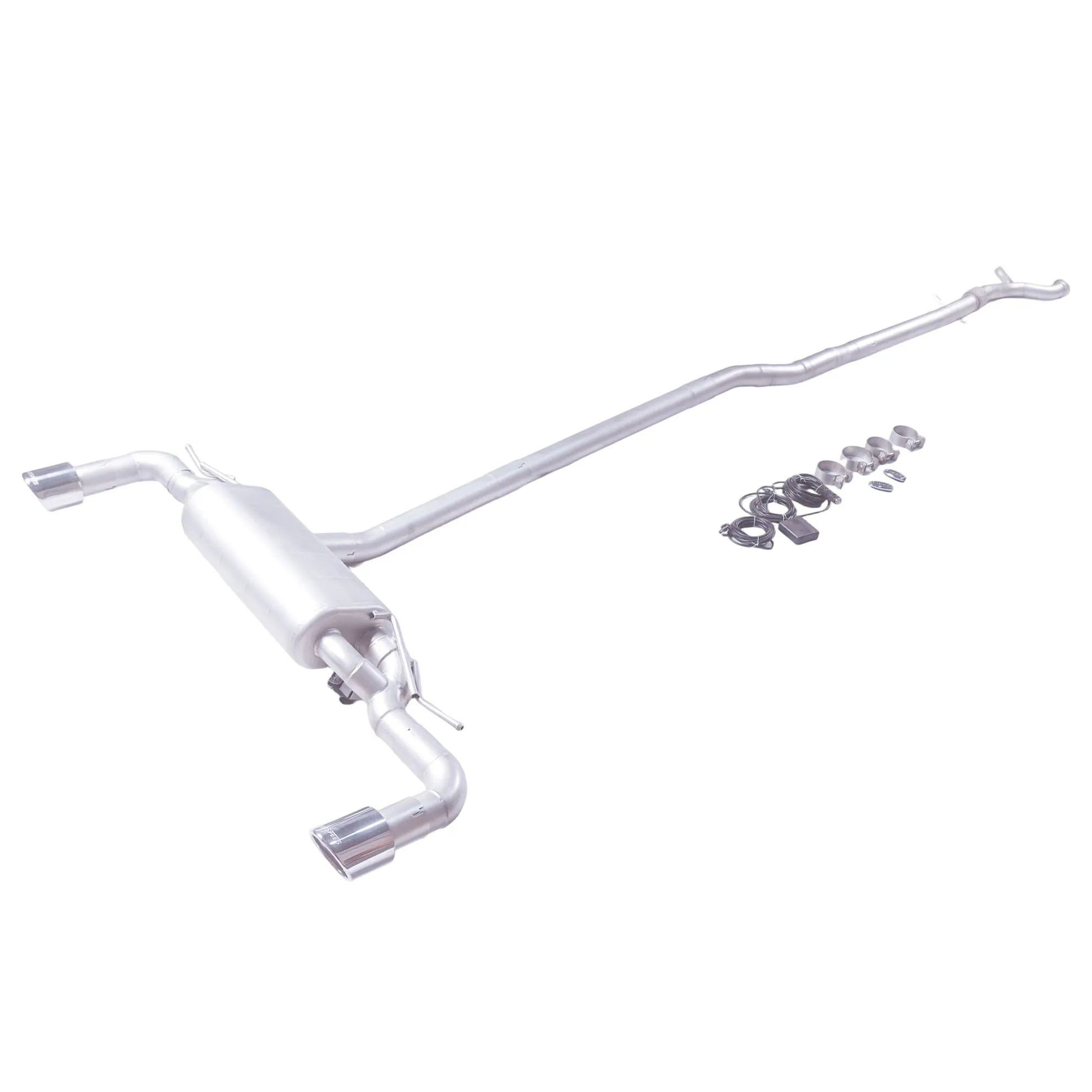 

[Custom product] For 2011-2016 BMW MINI contryman 1.6T R60 stainless steel Catback exhaust system with valve muffler