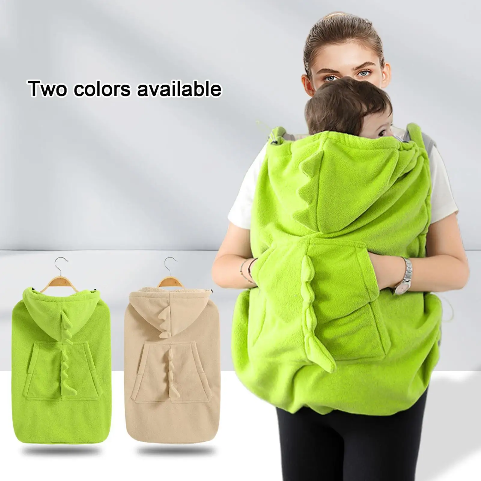 Baby Carrier Cover Winter Windproof Machine Washable Toddler Waist Stool Cloak Baby Carrier Stroller Cover For Outdoor Walking