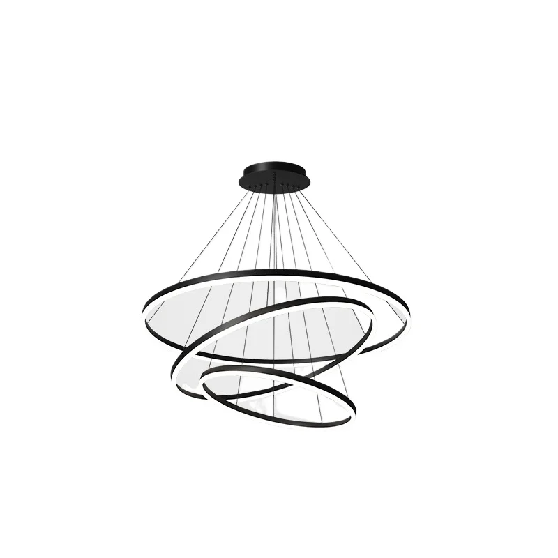 

Living room chandelier is simple, atmospheric household minimalist duplex, villa hall chandelier creativit