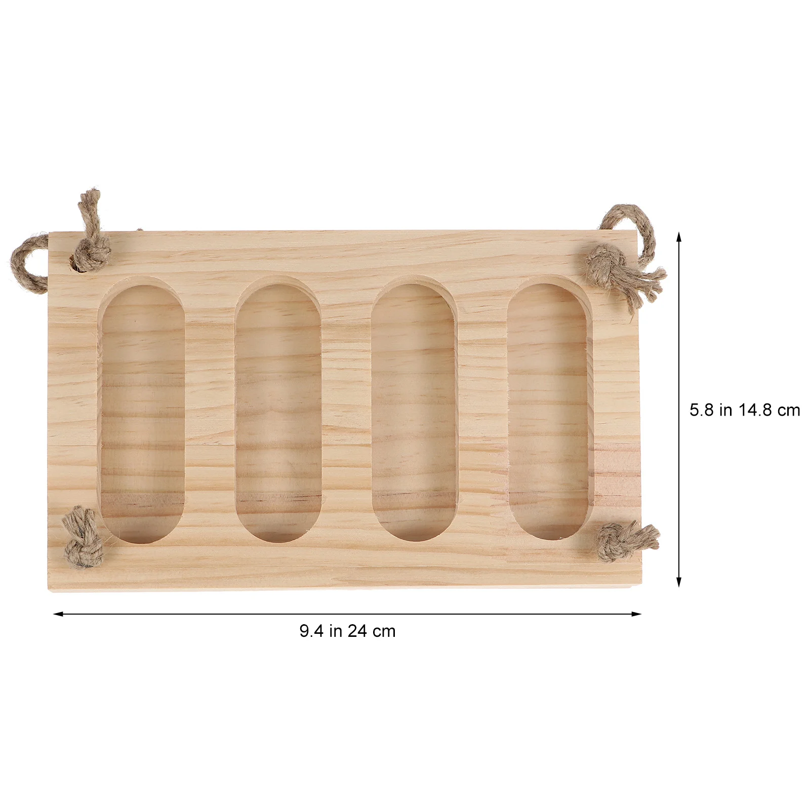 Folding Wooden Straw Frame Pet Feeder Rabbit Food Manger Rack Dispenser for Guinea Pigs Grass