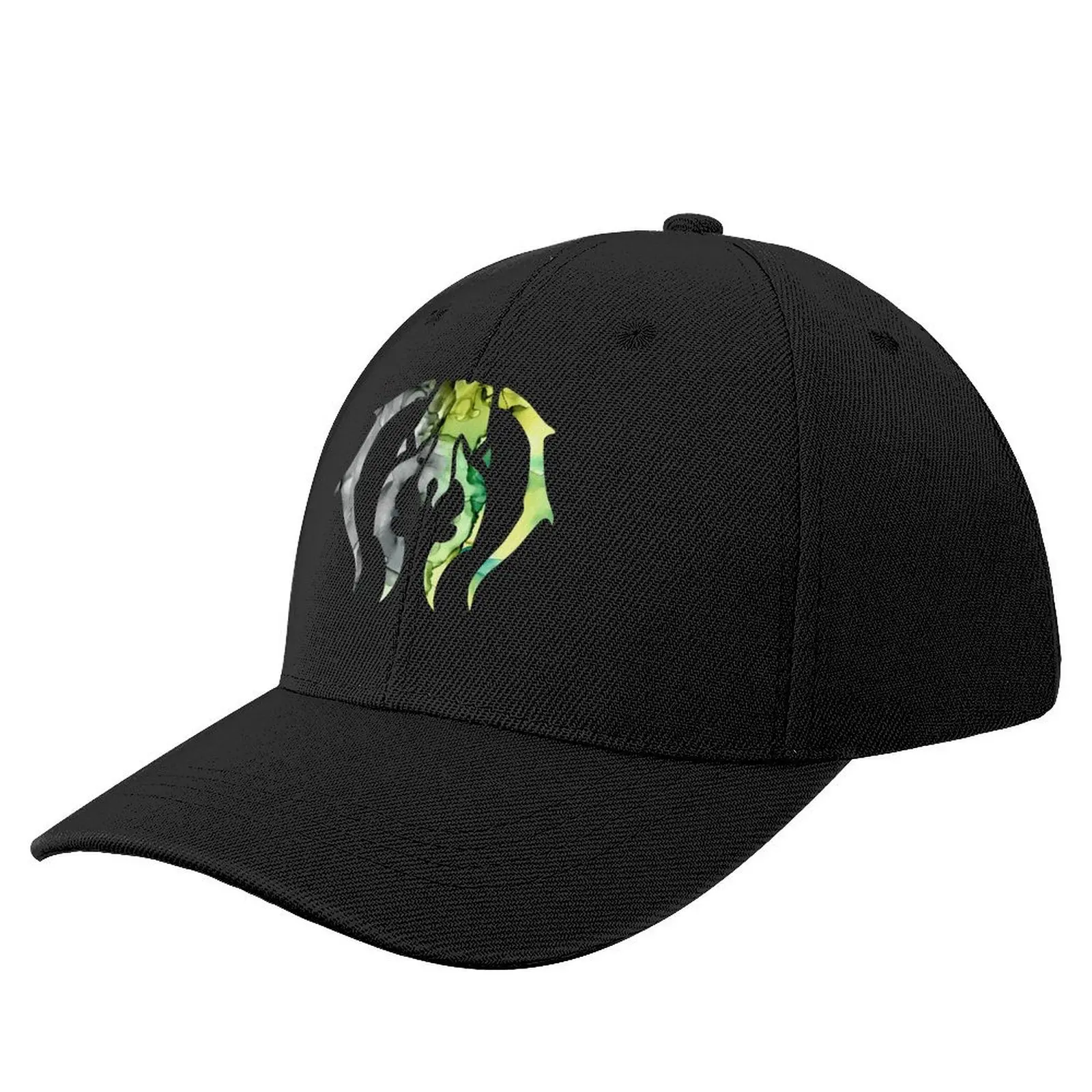 MTG Golgari Swarm Ravnica Guild Insignia Logo Black Background Baseball Cap Anime Sunscreen Vintage sun hat For Girls Men's