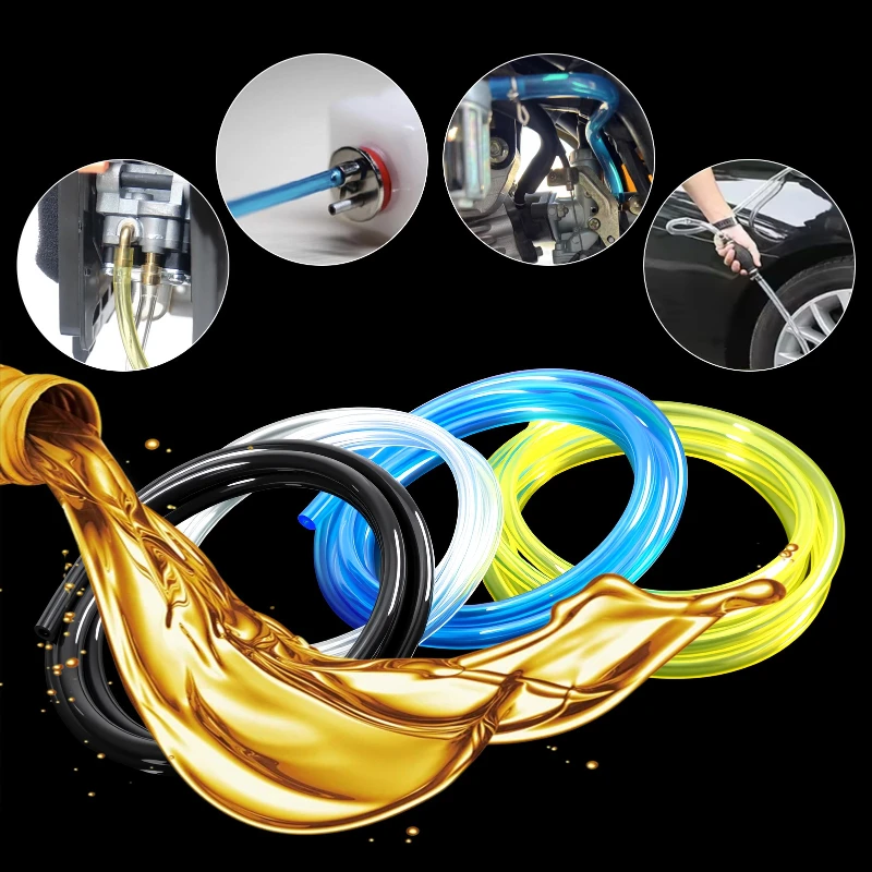 4 Colors Fuel Gas Hose String Tube Petrol Pipe for Trimmer Chainsaw Blower Hoses DIY Tool 2x3.5/2.5x5/3x5/3x6/4x6/5x8/6x8/7x10mm