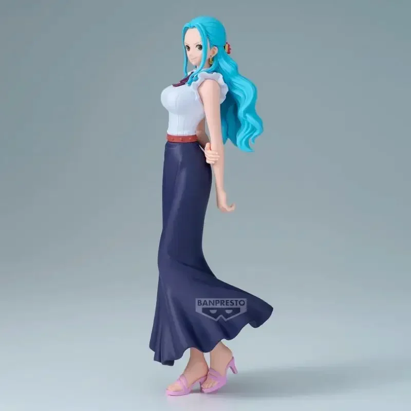 En Stock Bandai BANPRESTO DXF une pièce la série GRANDLINE EXTRA NEFELTARI VIVI bureau mignon Anime figurine modèle jouets