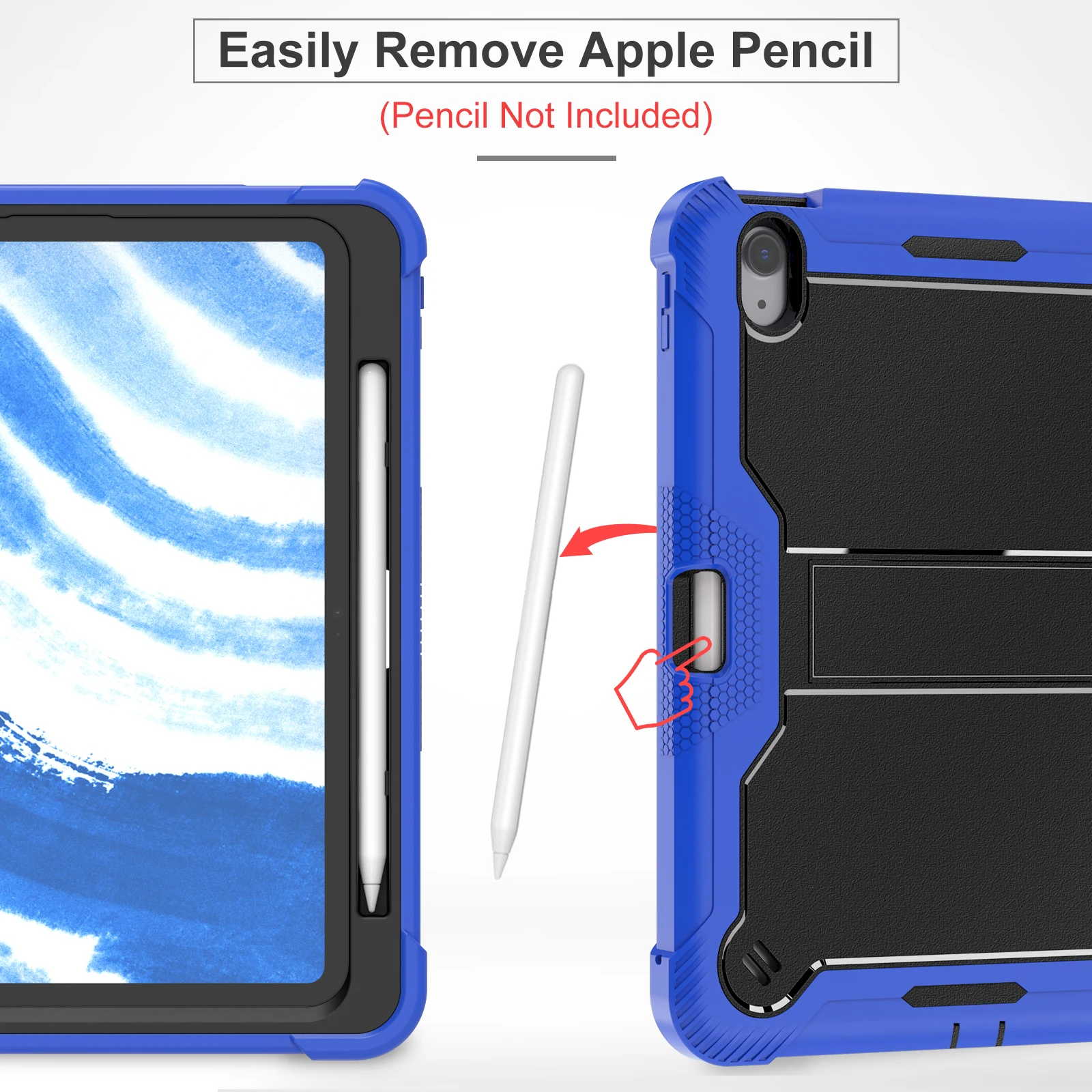 حافظة لجهاز iPad Air 5 Air 6 A16 11th Pro 11 Air 13 Armor Stand مقاومة للصدمات لجهاز iPad 10.5 10.2 9th 8th 6th 5th 9.7 Mini 7 6 #2