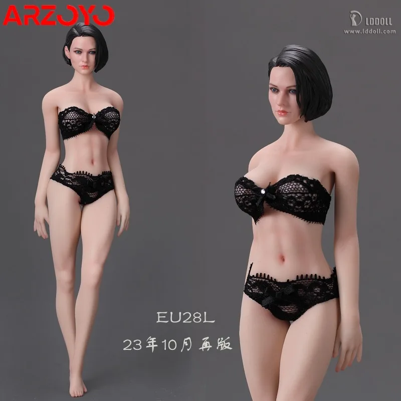 

LDDOLL EU28L 1/6 Европейская Женская большая грудь тела 28 см солдат силиконовая Гибкая бесшовная фигурка тела куклы