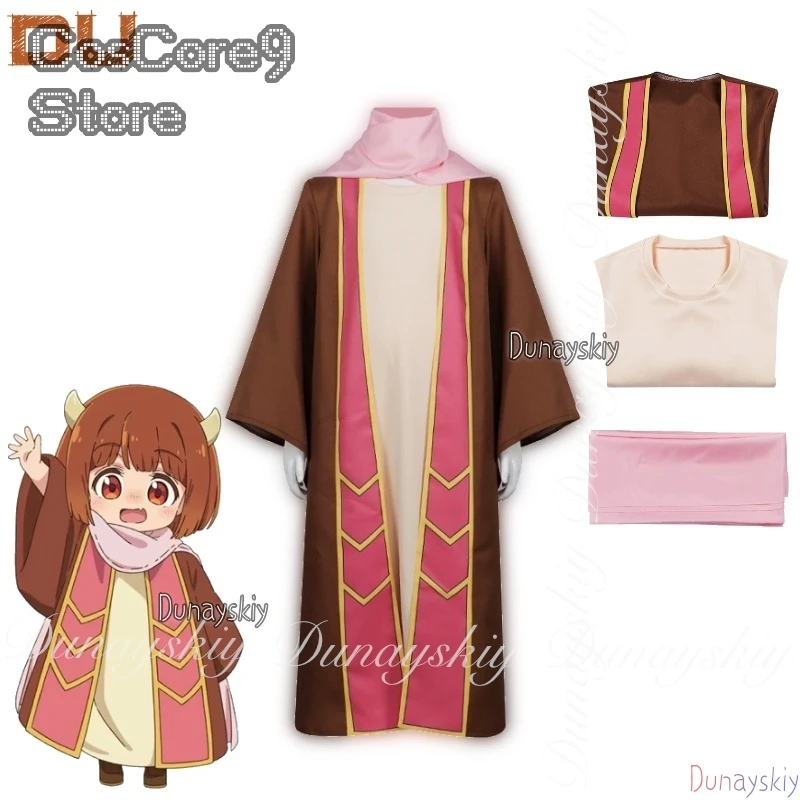 ابنة ملك الشيطان لطيفة جدًا!! أنيمي دو كوسبلاي مع رداء طويل The Demon King فقط مجموعة كاملة من كوسبلاي كوسبروف #1