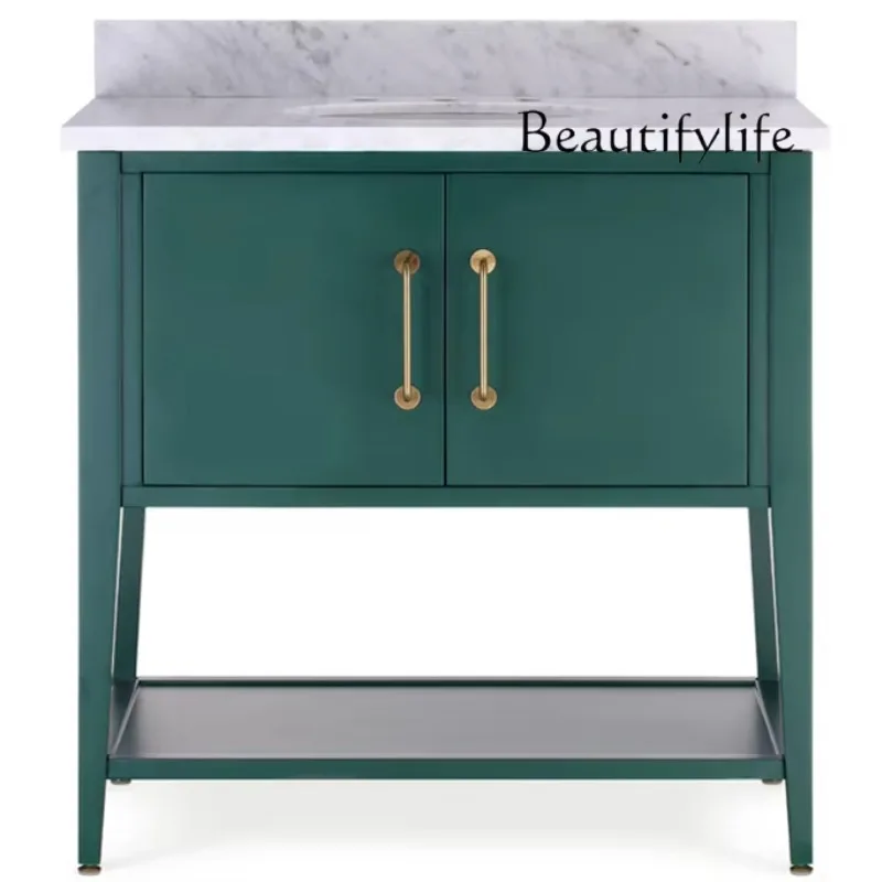 X Modern Nordic Light Luxury Bathroom Cabinet Fence Villa Hotel Clubhouse Small Apartment