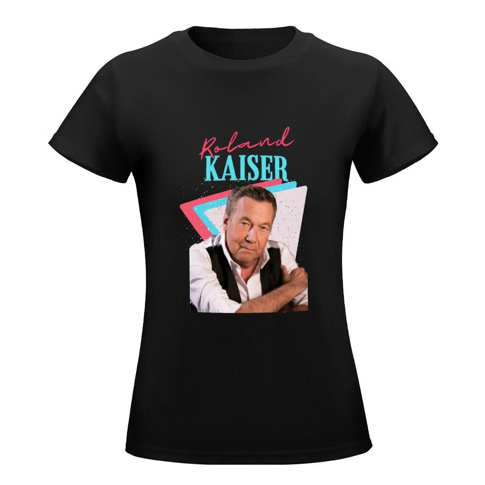 Roland kaiser rip Roland kaiser rest in peace Roland kaiser T-Shirt summer tops tees cute t-shirts for Women