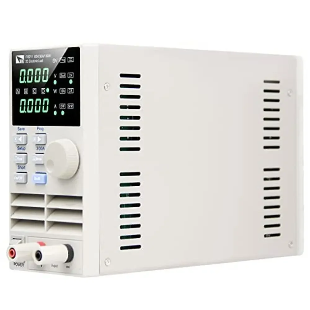 Lab beban elektronik DC 60V 50A 150W, teknologi perlindungan OCP/OVP IT8211 dapat disesuaikan