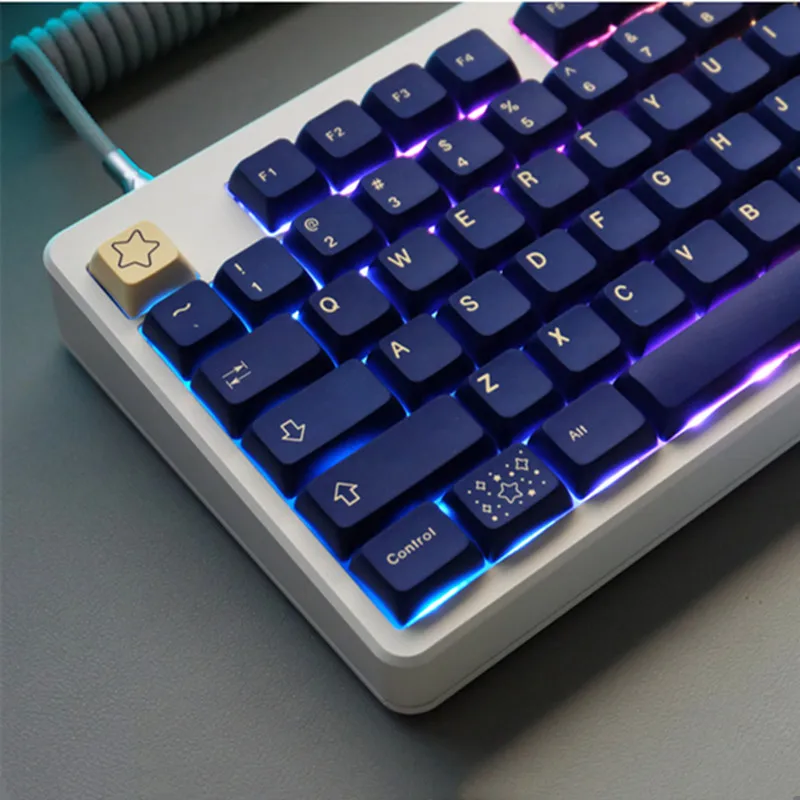 

GMK Keycaps Beautiful Stargaze Theme Dye Sublimation XDA Profile PBT for Mechanical Keyboard GH60 GK61 64 68 87 96 980 104 108