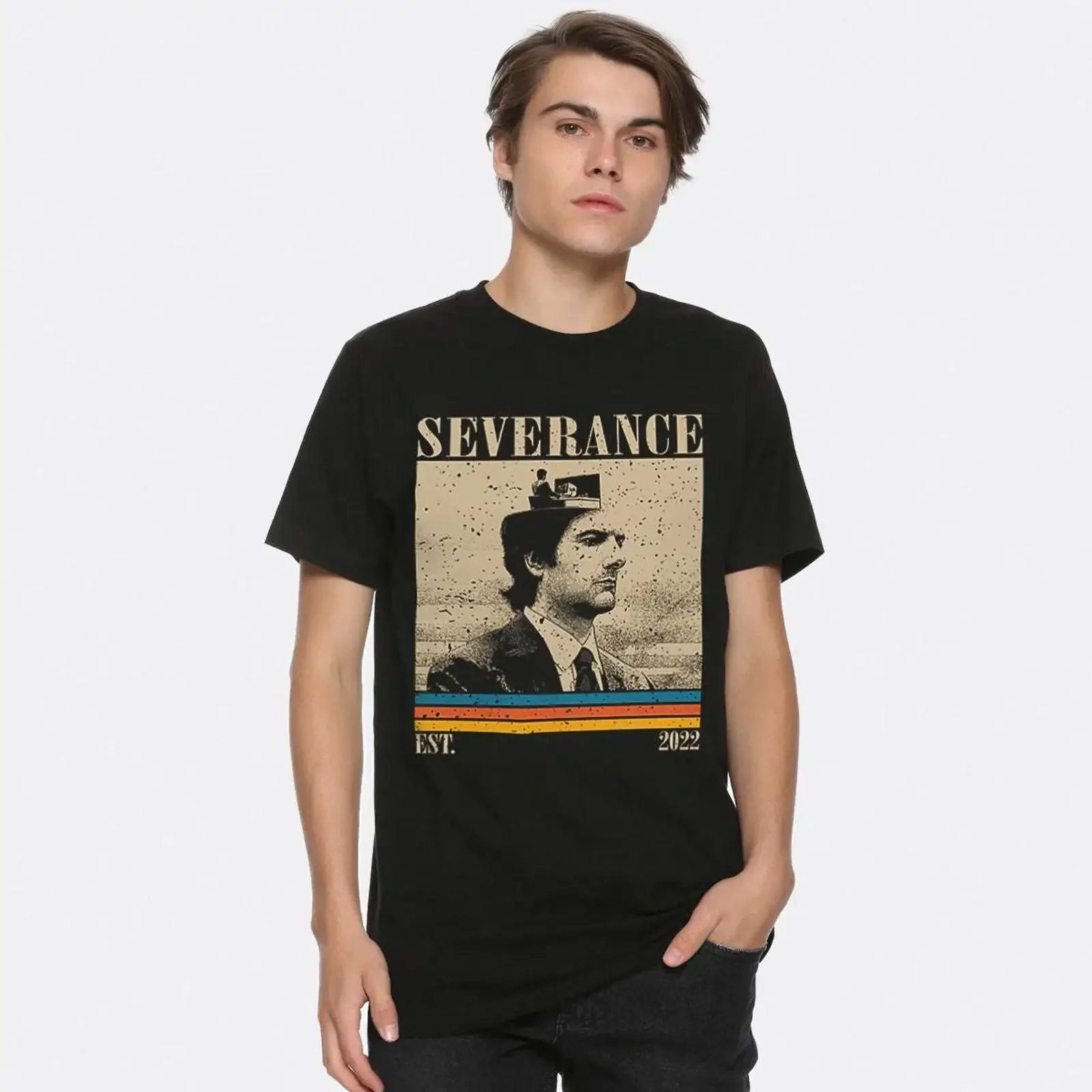 Severance TV Series Mark Scout T Shirt Men's and Women's Sizes SVR 452778 vintage Washed Stretched streetwear graphic Unisex