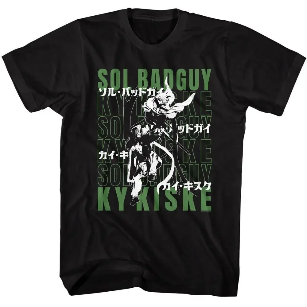 Guilty Gear Sol Badguy Ky Kiske T Shirt