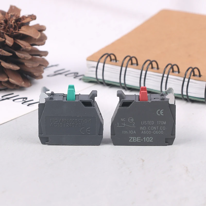 1 قطعة XB4-XB5 قاعدة اتصال مثبطات اللهب عالية القوة 101-واحدة مفتوحة عادة ZBE-102-واحدة مغلقة عادة