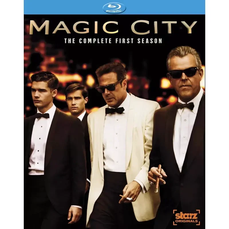 BD Blu-ray American Drama Magic City Season 1-2 Full Season Ultra High Definition 5 Discs Undeleted Boxed