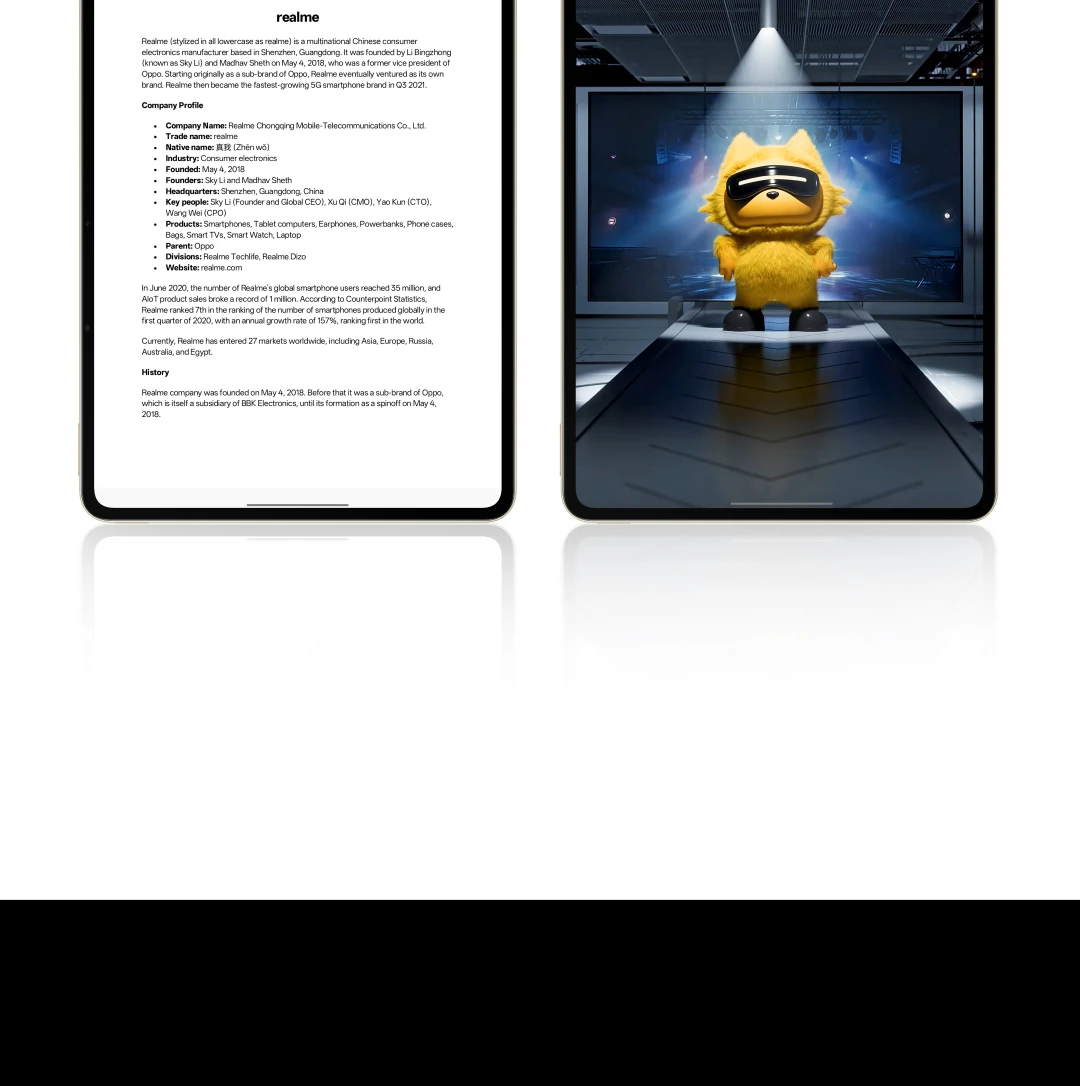 [New Launch] realme Pad 3 5G Global Version 2.8K Book-View Display 12200mAh Titan Battery Dimensity 7300-Max Chipset