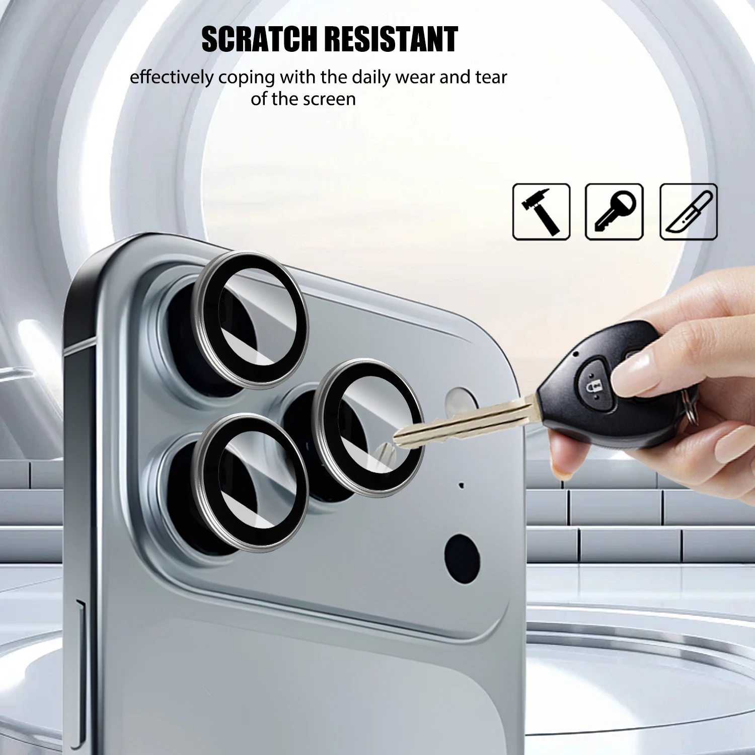 Camera Protector Film For IPhone 17 Air Pro MAX Back Camera Lens 9H Hardness Tempered Glass Films For IPhone17 Accessories