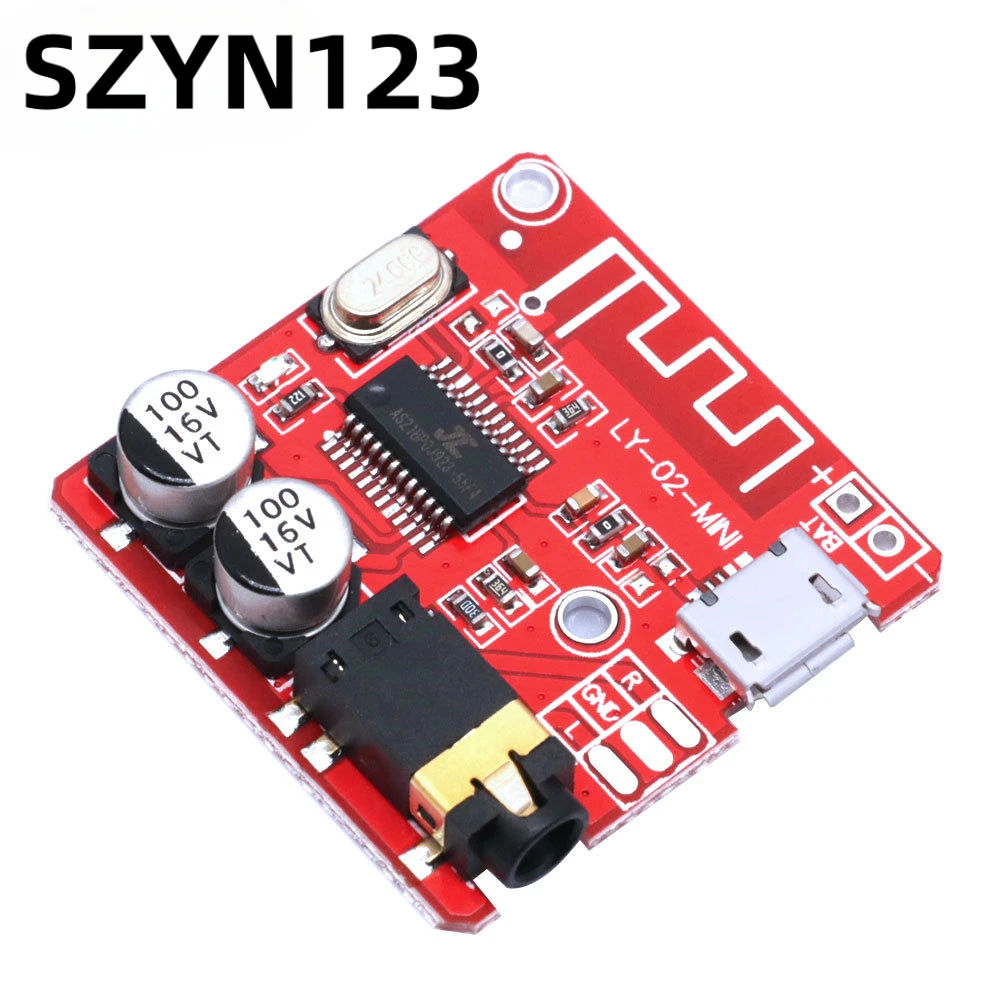 MP3 Bluetooth Decoder Board Lossless Car Speaker Audio Amplifier Board Modified Bluetooth 4.1 Circuit Stereo Receiver Module 5V