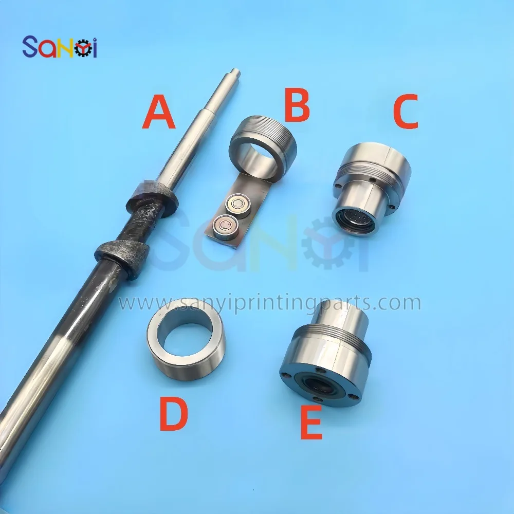 accesorios-para-maquinas-de-impresion-komori-nucleo-de-rodillo-x-komori-ls40-cubierta-final-conjunto-de-barra-de-cadena-cubierta-mediana-nucleo-de-barra