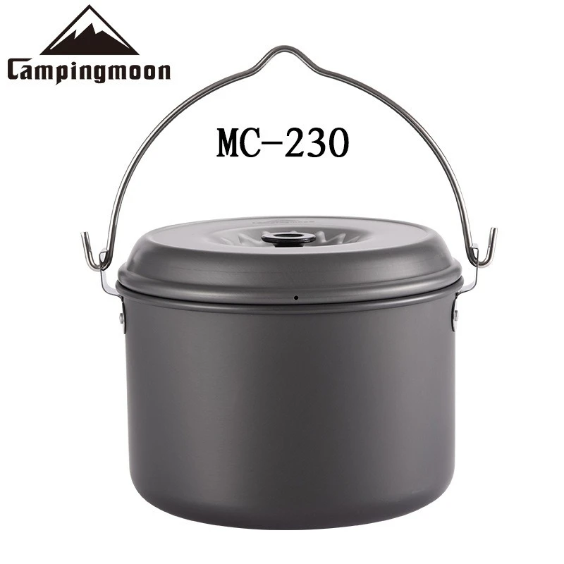 

CAMPINGMOON MC-230 Портативный набор походной посуды для кемпинга, оборудование для приготовления пищи на природе
