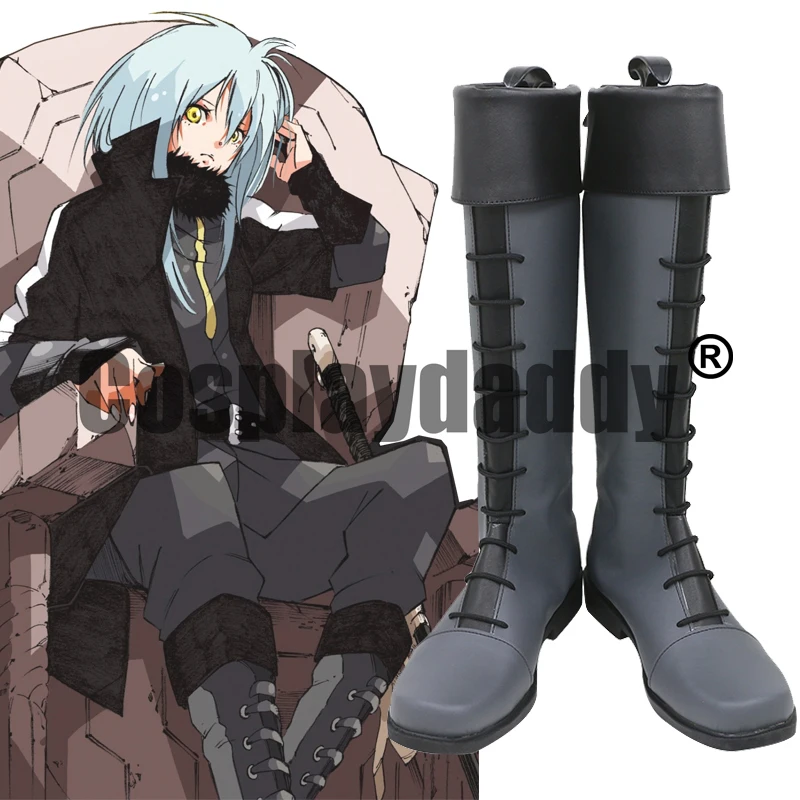 IN STOCK That Time I Got Reincarnated as a Slime Tensei shitara Slime Rimuru Tempest Cosplay Shoes Boots C006