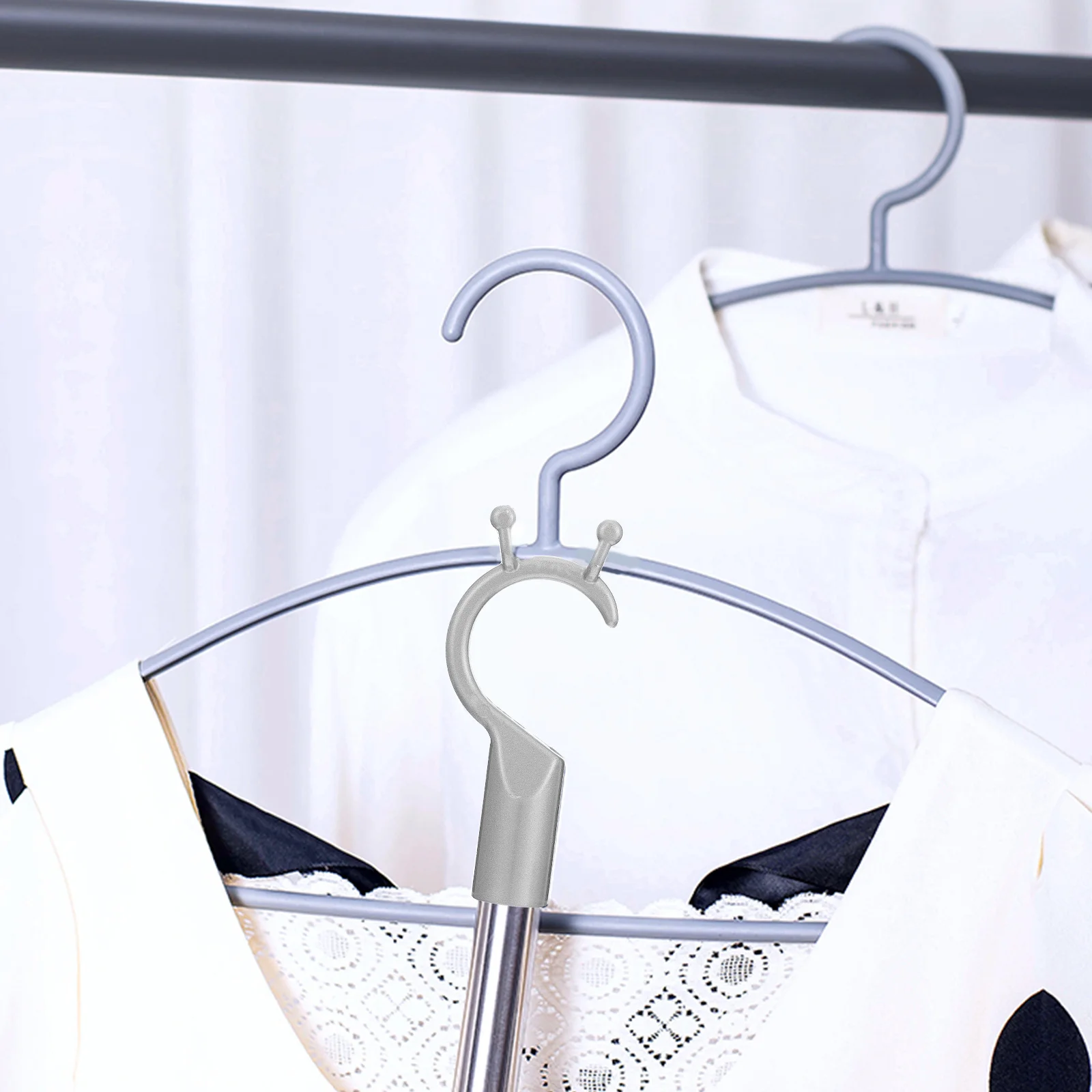 

4Pcs Clothes Fork Head Antirust Accessories Household Clothes Pole Replacement Head Home Supplies Household Supplies