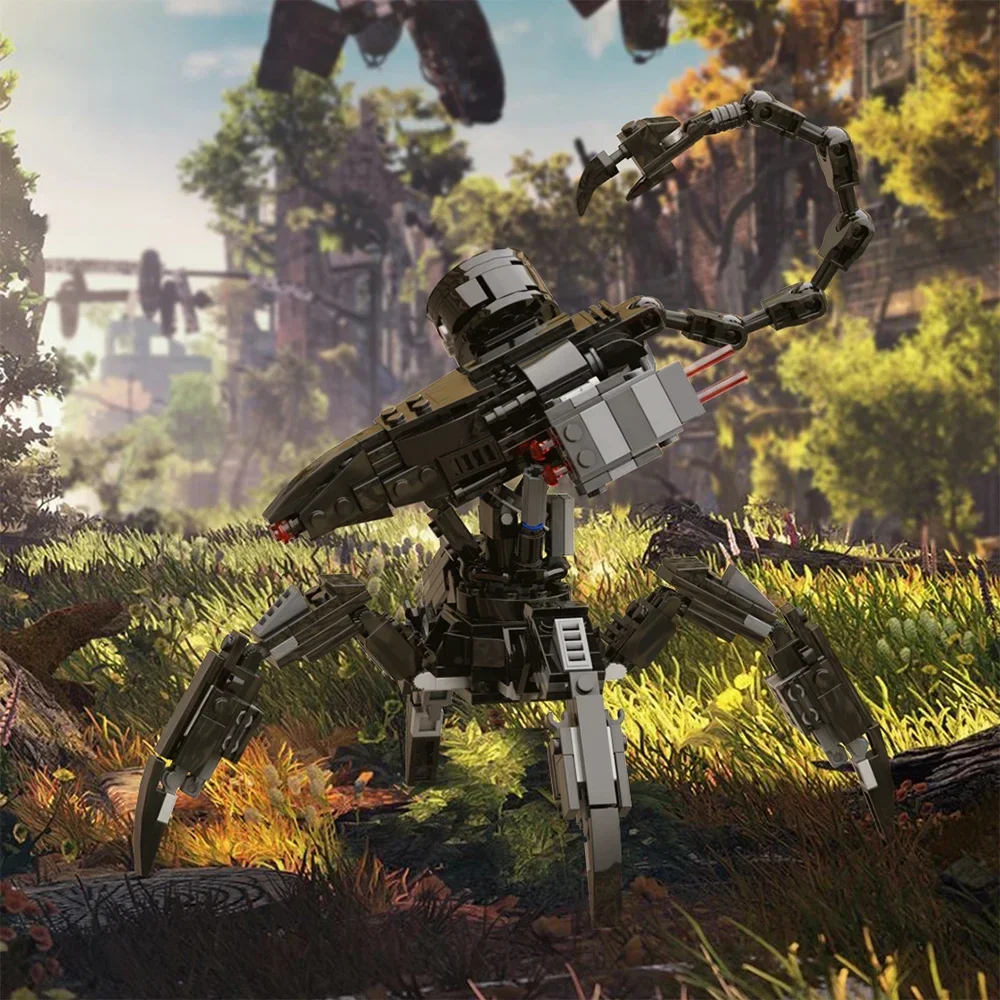 

MOC Corruptor War Machine Building Block Set Game Monsters Robot Mecha Figure Bricks Toys Birthday Gift for Adult 334 PCS