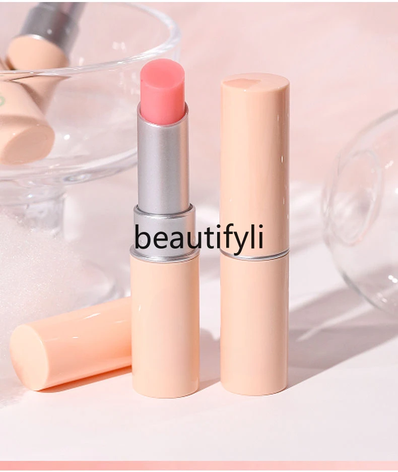 

Lip balm, moisturizing, moisturizing and hydrating, anti-drying, cracking and discoloration, lipstick, plain and white.