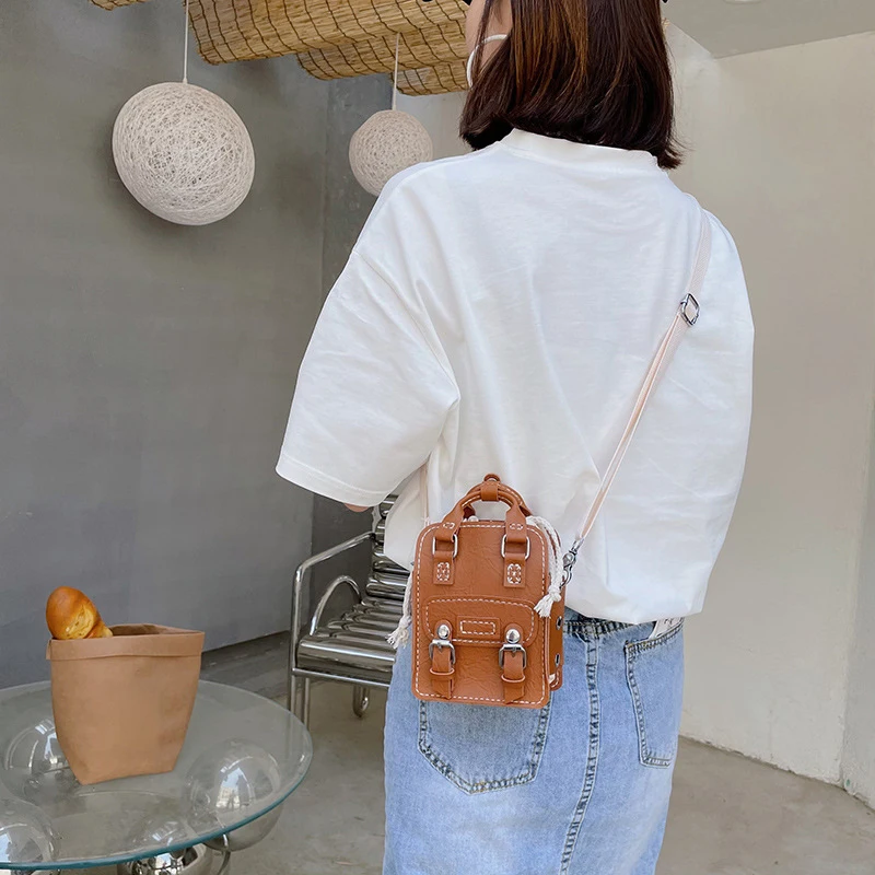 Messenger Bag DIY Handmade Material Bag Set Hand Stitching Sew Handle Shoulder Strap Woven Bag Material For Women