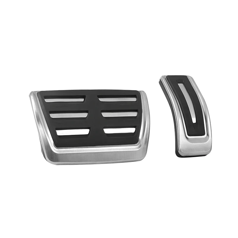 Auto Pedalen Pad Gaspedaal Brandstof Rempedaal Voetsteun Covers Voor Porsche Cayenne 2018-21 22 23 2024 Macan Panamera 718 911 10-24