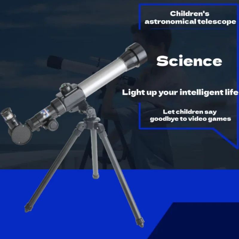 

Astronomical Telescope Adjustable Tripod Portable Refractor Telescope Suitable for Kids and Students Science Experiments