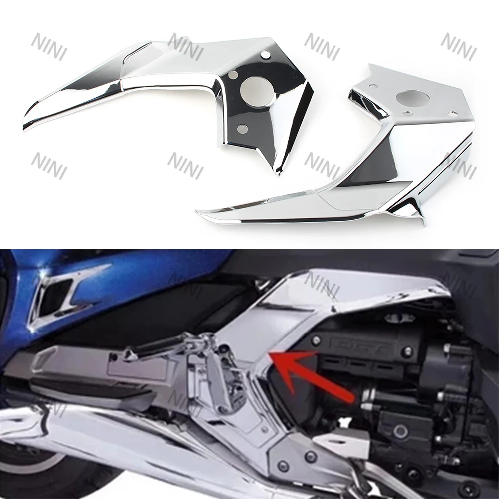 

Motorcycle For Honda Gold Wing GL1800 2018 2019 2020 2021 Chrome ABS 2X Goldwing GL1800 Decorative Cover on Both Sides of Frame