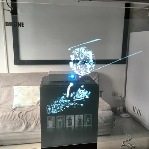 Yovanxer прозрачная 3D голографическая проекционная пленка А4