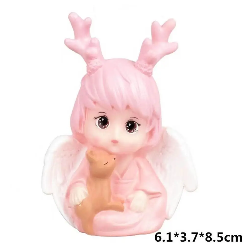 Event & Party PVC Anime Figure Cake Topper DIY Barking Cake Decorate Cake Decorating Supplies Colorful Angel Cake Topper Home