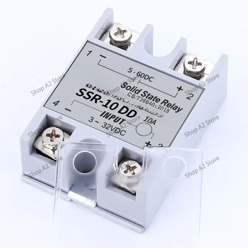 DD Single-phase Solid-state Relay SSR-10/20/25/30DD Small DC Control DC 220V Module 24V