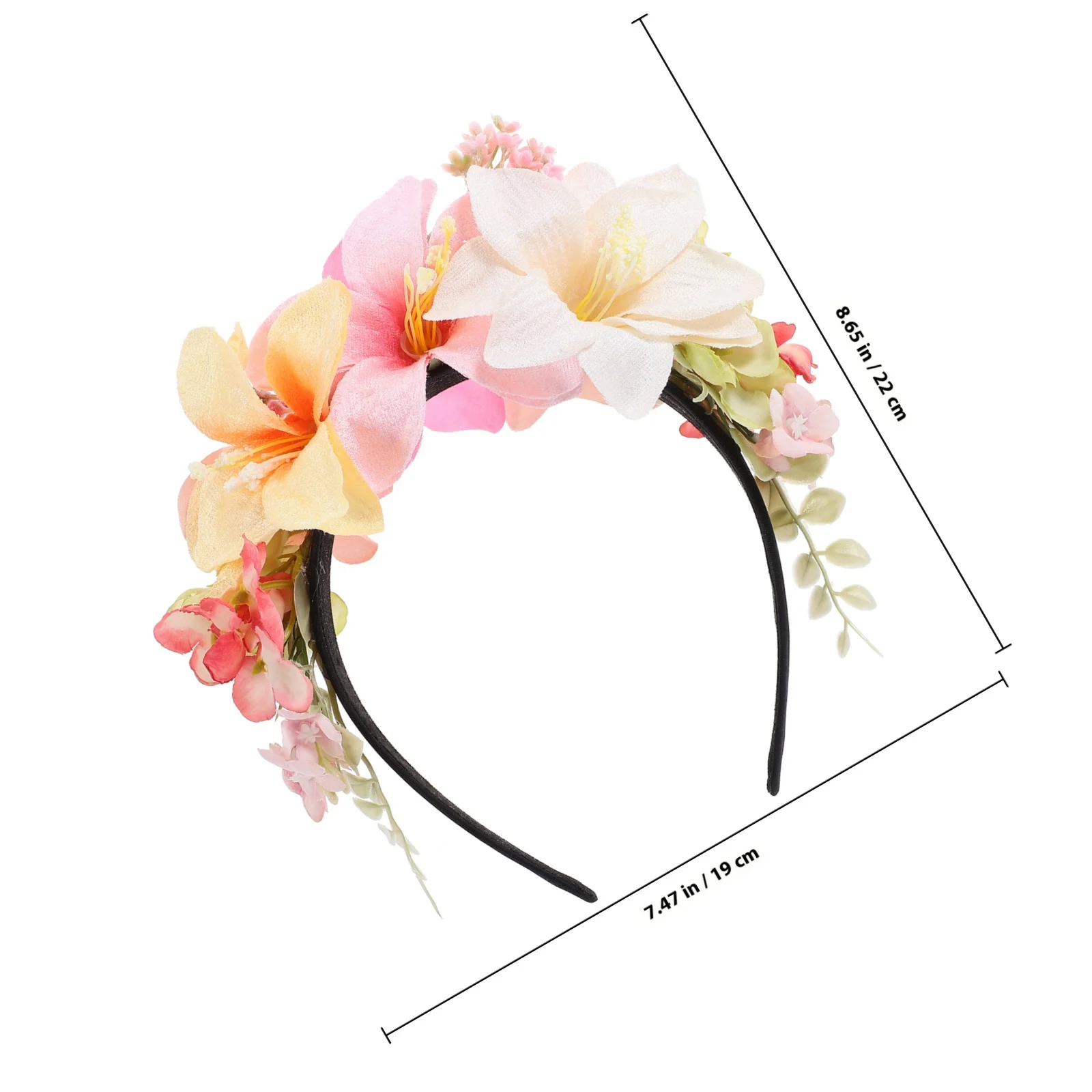 عقال الأزهار للنساء زهرة رباط شعر حفل زفاف ملحق عيد الحب خوذة الكبار عطلة غطاء الرأس الشعر