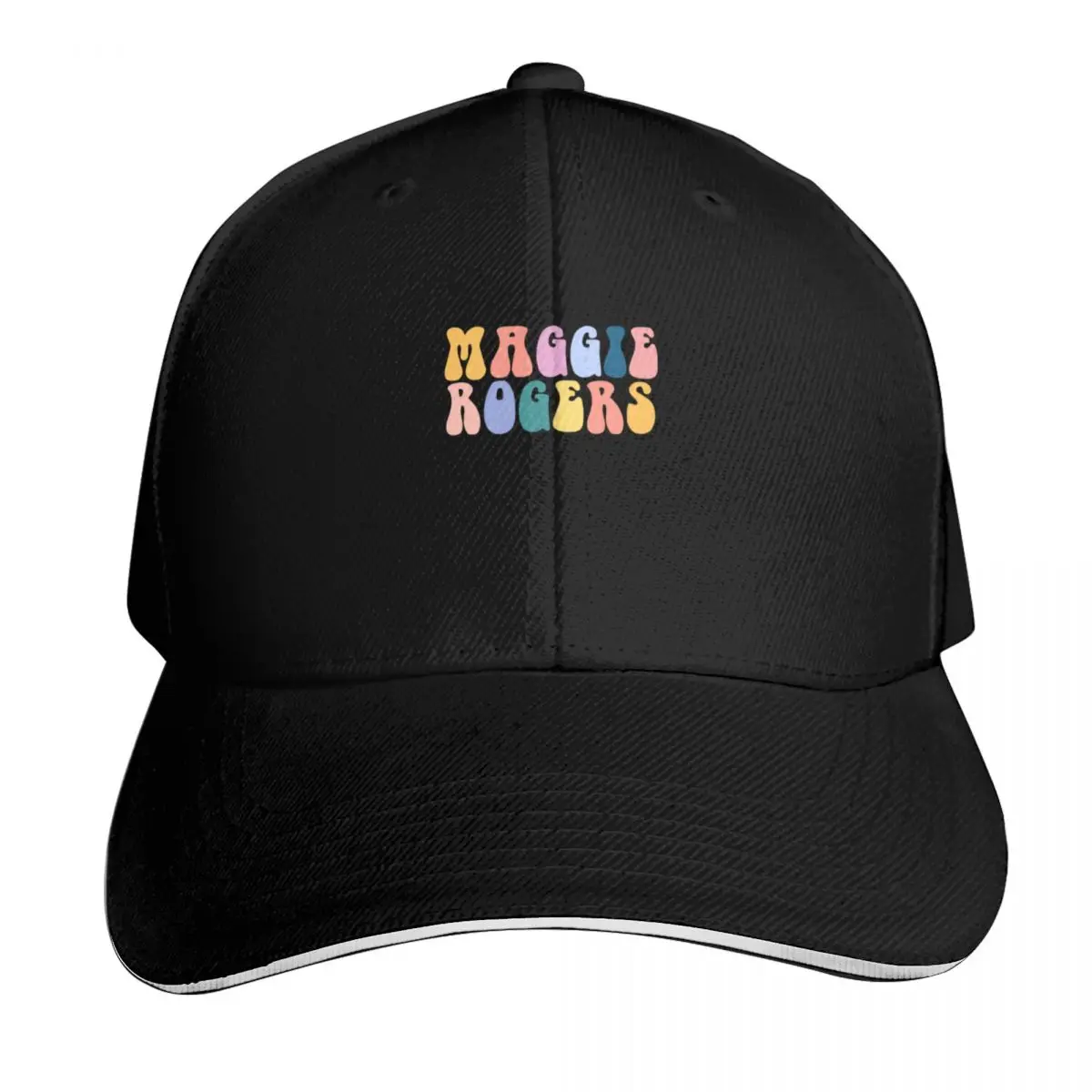 Maggie Rogers Vibes Classic Baseball Cap Adjustable Buckle Closure Moisture Wicking Quick Dry Curved Brim Classic Fit