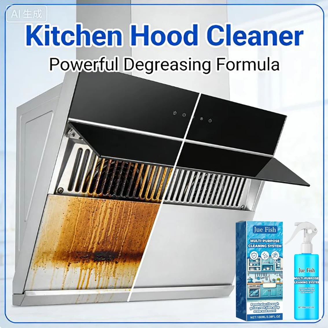 

Профессиональное средство для удаления жира с кухонных плит, мощное средство для удаления жировых загрязнений, не требует чистки щеткой, подходит для варочных панелей, вытяжек и столешниц.